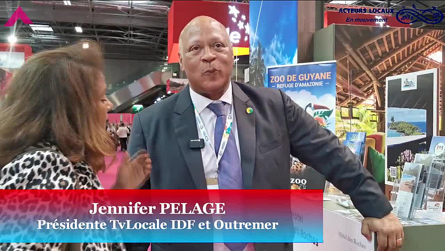 Acteurs Locaux de Guyane - Jean-Luc LE WEST Président du Comité du Tourisme de Guyane était présent à IFTM Paris 2024